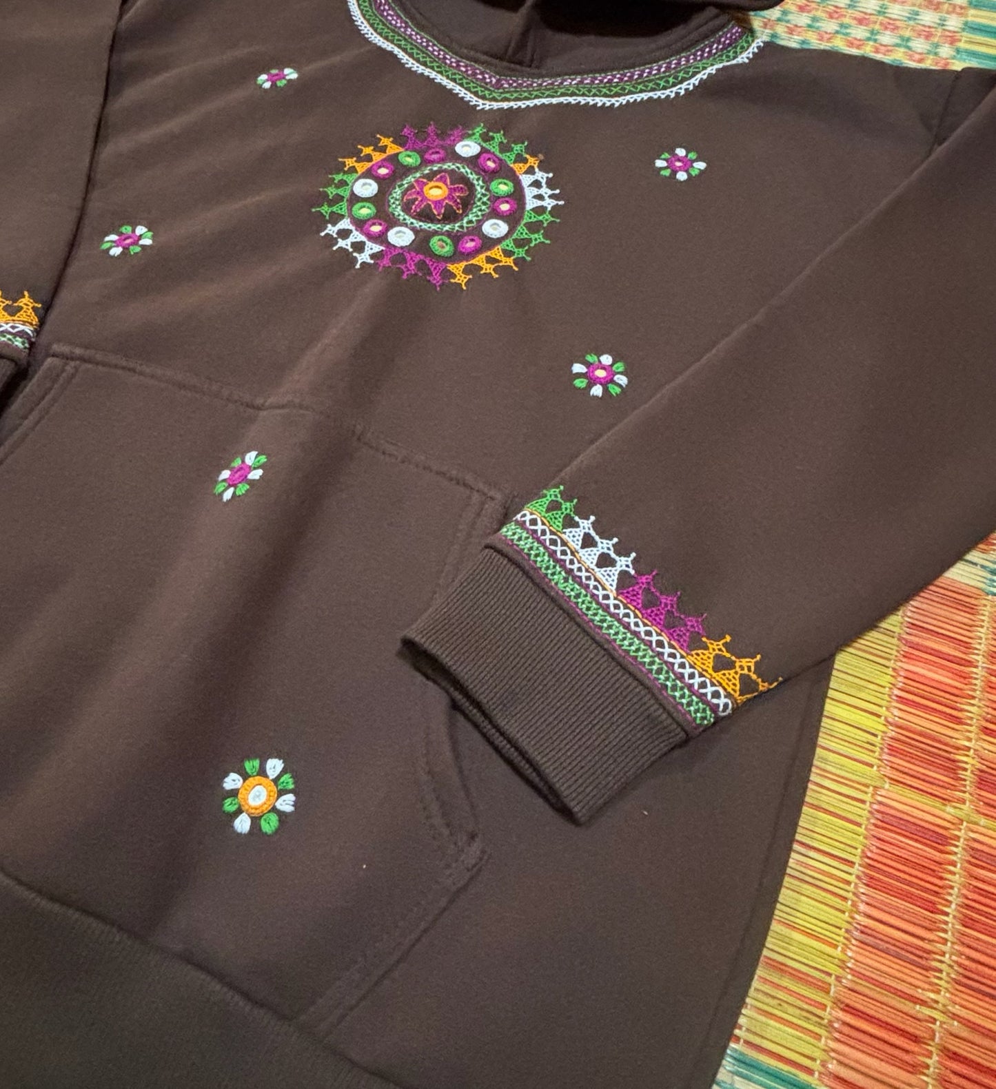 Hand Embroidery hoodie