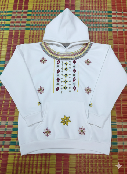 Lambani Hand-Embroidered Women’s Cotton Hoodie